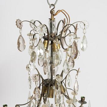 Chandelier, Baroque style, early 20th century.