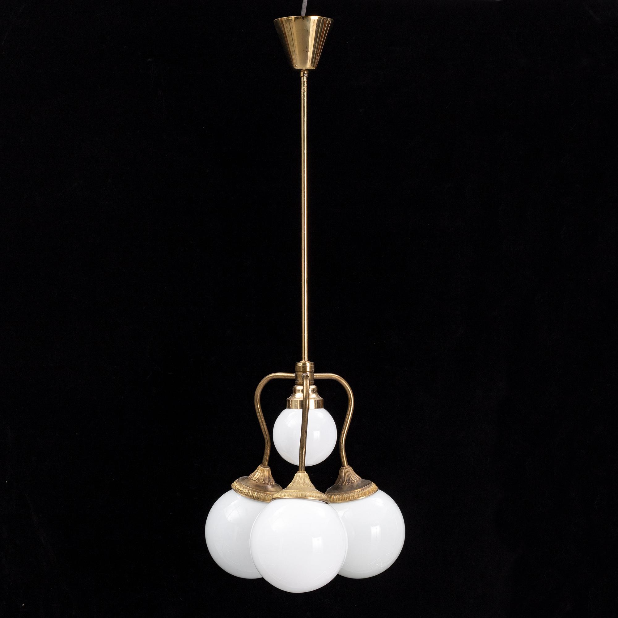 Ceiling lamp, second half of 1900's.