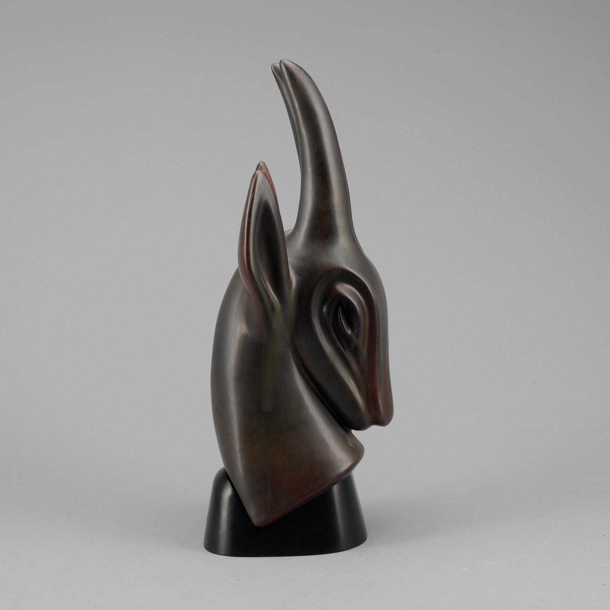 FIGURIN, stengods. Gunnar Nylund Rörstrand.