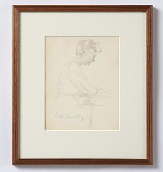 Lotte Laserstein, Woman by a table.