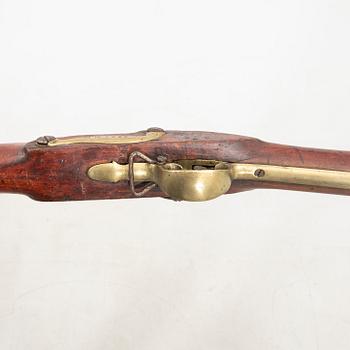 Slaglåsgevär, brittiskt-svenskt, 1851 års förändringsmodell.