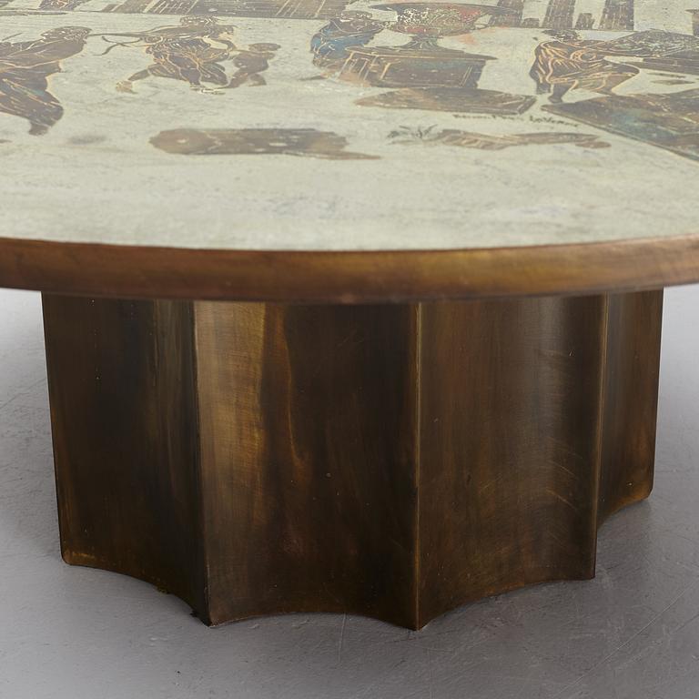 Philip & Kelvin LaVerne, an "Odyssey" coffee table, USA 1960s-70s.