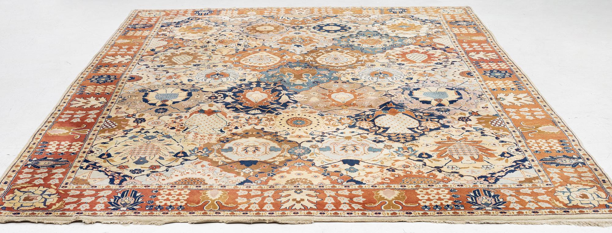 Matta, Indien, ca 342 x 245 cm.