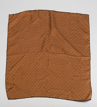 GUCCI, two scarfes.