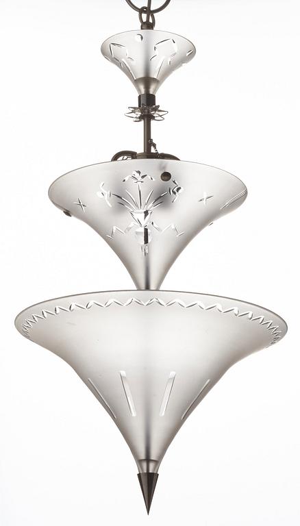 SWEDISH GRACE, a ceiling lamp, 1930's.