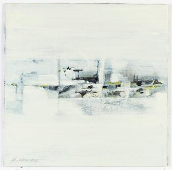 Gunnar Johnsson, akryl på duk, signerad.