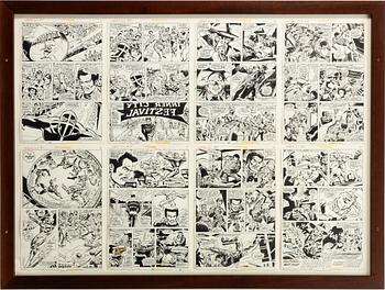 Marvel, "Human Fly", orginalteckningar, 1978.