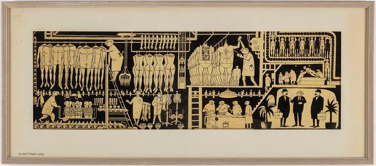 HANS ARNOLD, ink, signed.