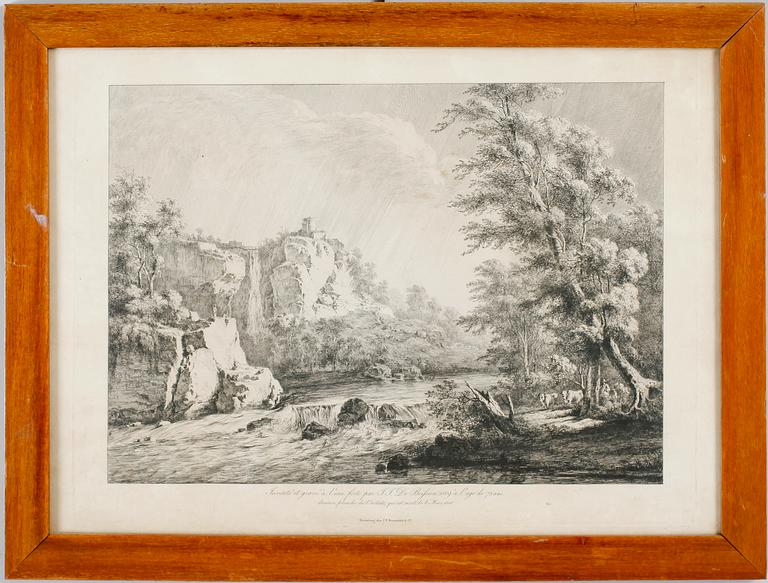 ÉMILE ANDRÉ BOISSEAU, bla, efter, 2 st, 1700-/1800-tal.