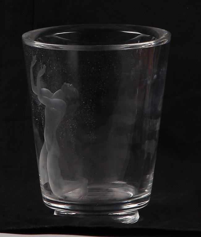 VAS, glas, Vicke Lindstrand Orrefors.