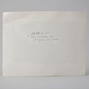 IGOR SAVCHENKO, photograph, signed and dated '89 in ink.