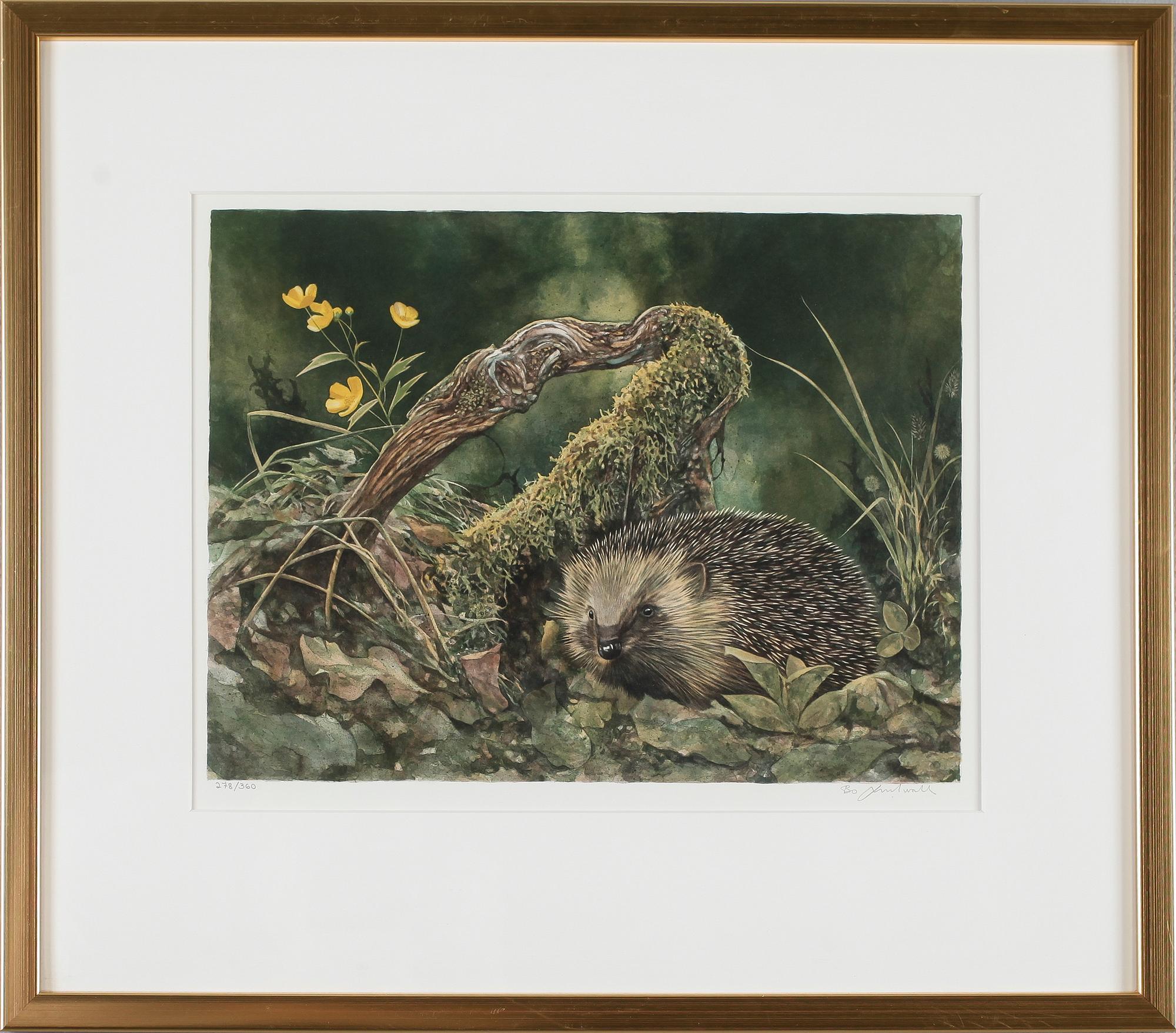 BO LUNDWALL, 2 st, färglitografier, signerade och numrerade 278/360 och 353/360.