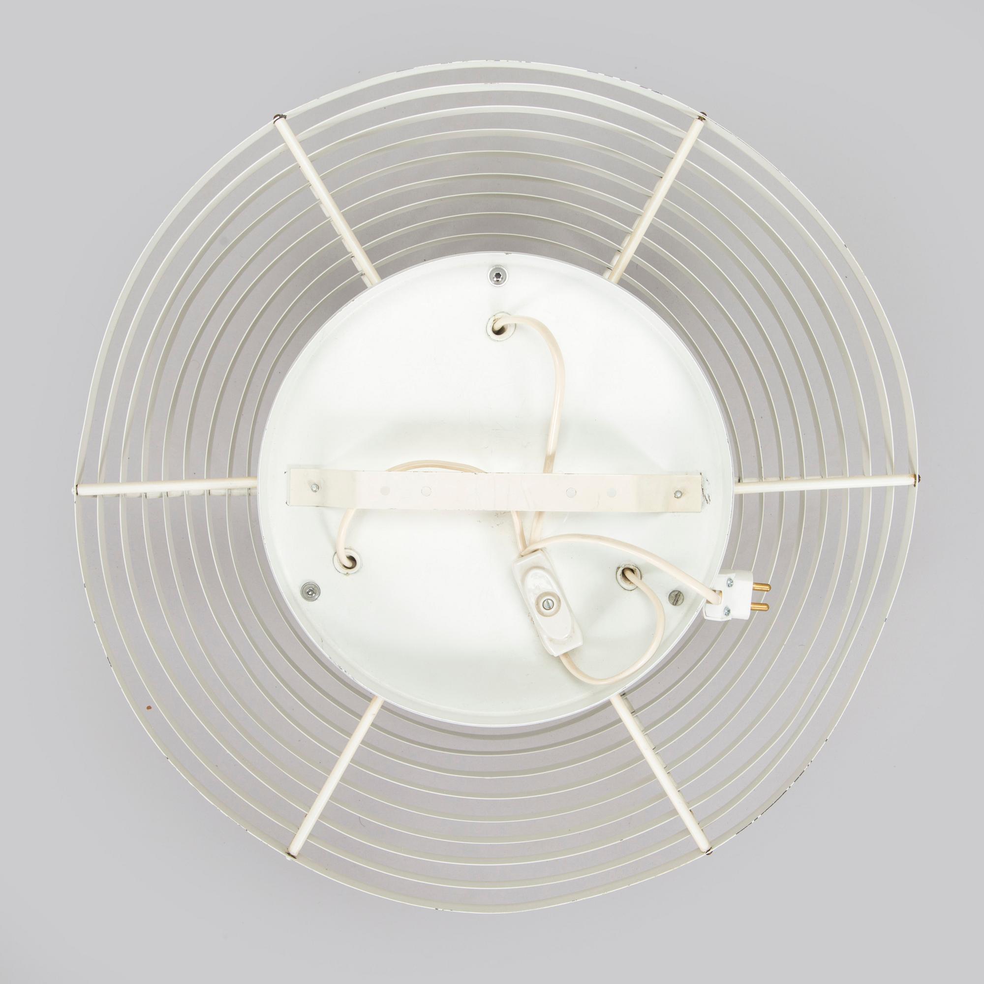 Alvar Aalto, kattovalaisin, malli A622B. Valaistustyö.