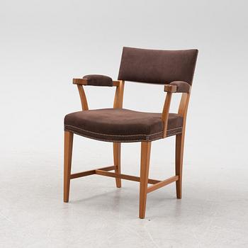 Josef Frank, a mahogany model 695 chair, Svenskt Tenn.