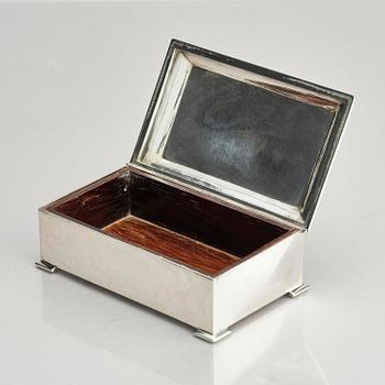 Kay Bojesen, a silver matchbox case, Copenhagen.