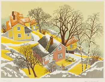 Ilon Wikland, View from Lotsberget.