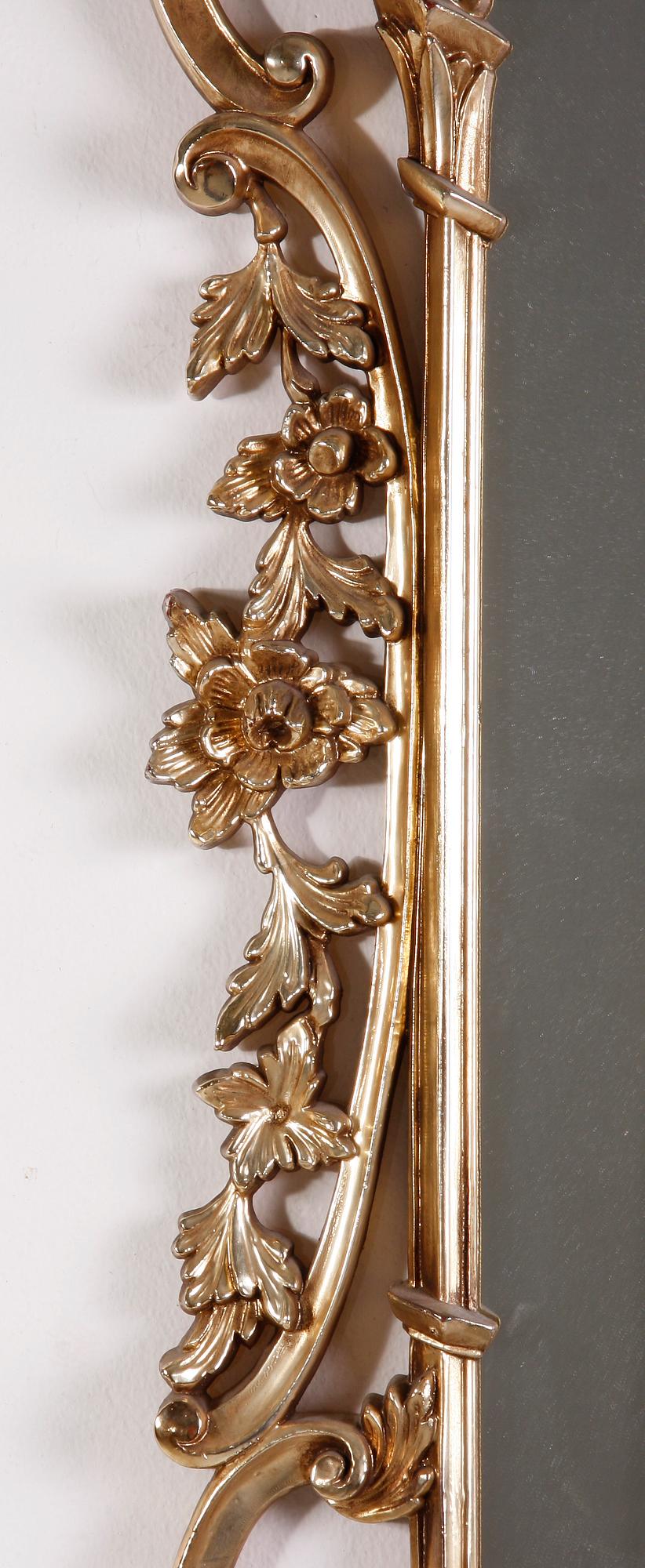 SPEGEL, konstmassa, rokokostil, sent 1900-tal.