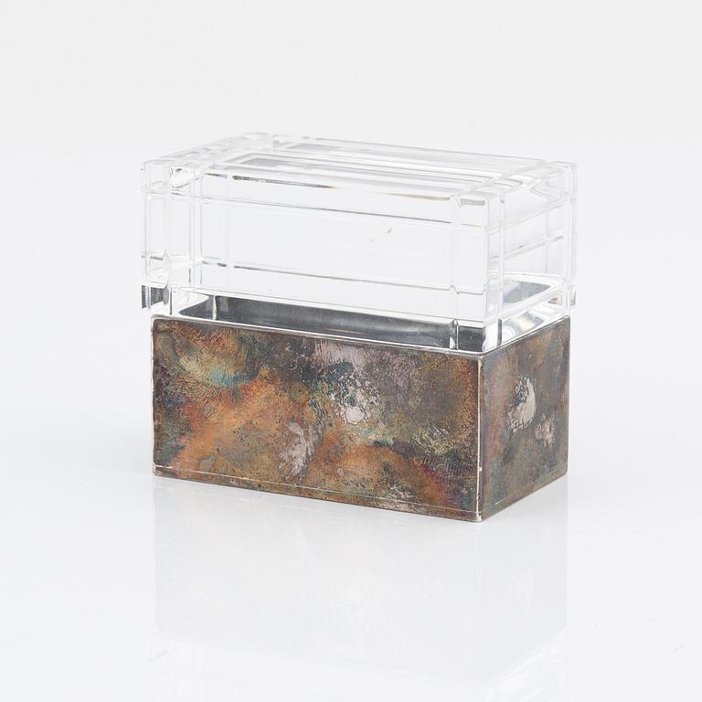 Gunnar Cyrén, a silver box, Gävle, 1983.