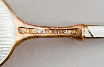 SAMLING SILVERFÖREMÅL, 16 delar, Norge och Danmark, 1900-talets mitt.