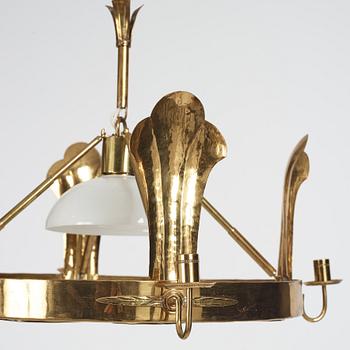Lars Holmström, taklampa, Arvika, Swedish Grace, 1920-30-tal.