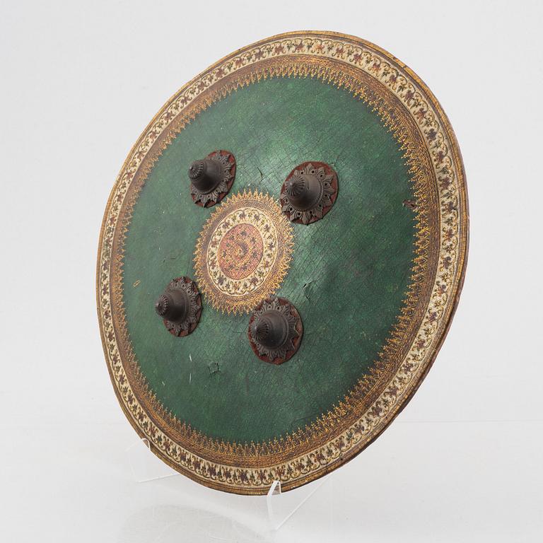 An Indo-Persian shield, 20th century.