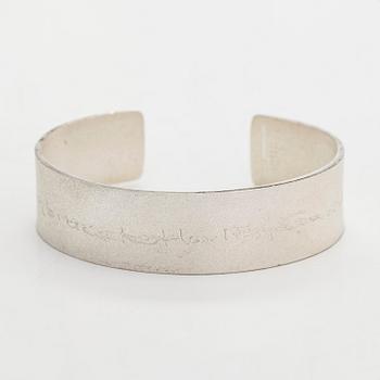 Björn Weckström, a sterling silver 'Lapland Silver Informa' bracelet for  Lapponia 2010, 50 Years.