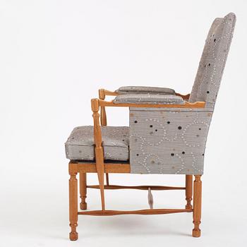 Josef Frank, a 'model 880' armchair, Svenskt Tenn, Sweden.