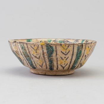 A pottery Bowl Northeast Persia, probably Nishapur.