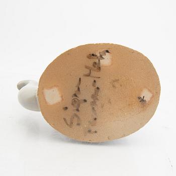 Signe Persson-Melin,  a signed stoneware tea pot.