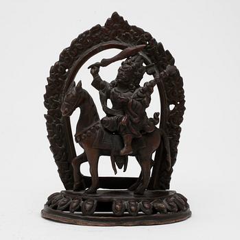 FIGURIN, brons, Nepal, 1900-tal.