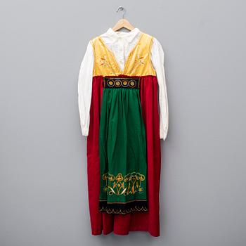 a traditional dress, size ca medium.