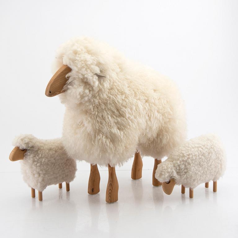 Three sheep by Hans-Peter Krafft for Meier.