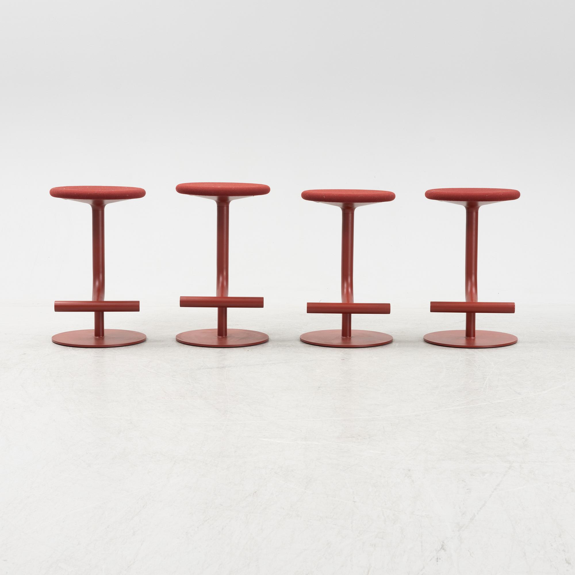 Andersson & Voll, barstolar, "Tibu", 4 st, Magis.