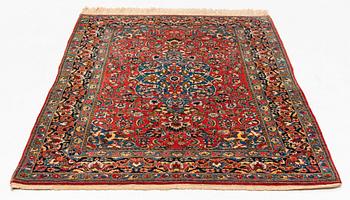 An antique/semi-antique Jozan carpet, ca 210 x 136 cm.