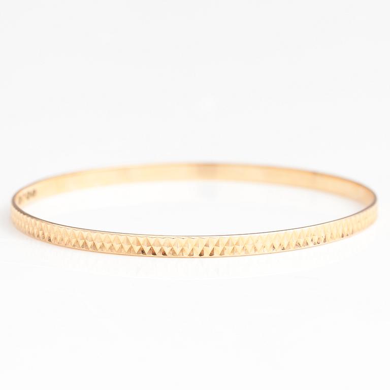 Armband, 14K guld, Westerback, Helsingfors 1973.