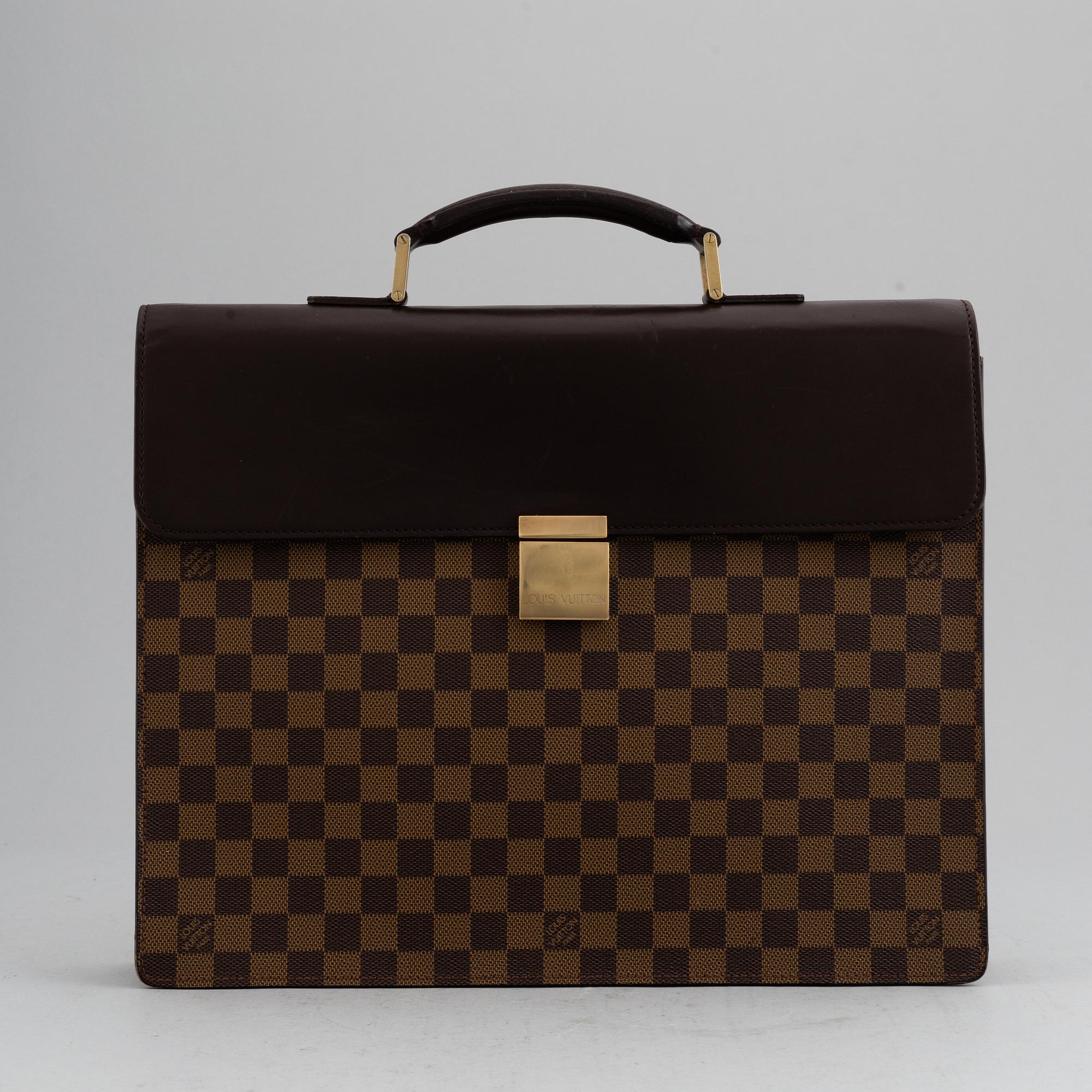 A 'Damier Ebene Altona' Briefcase, 1999.