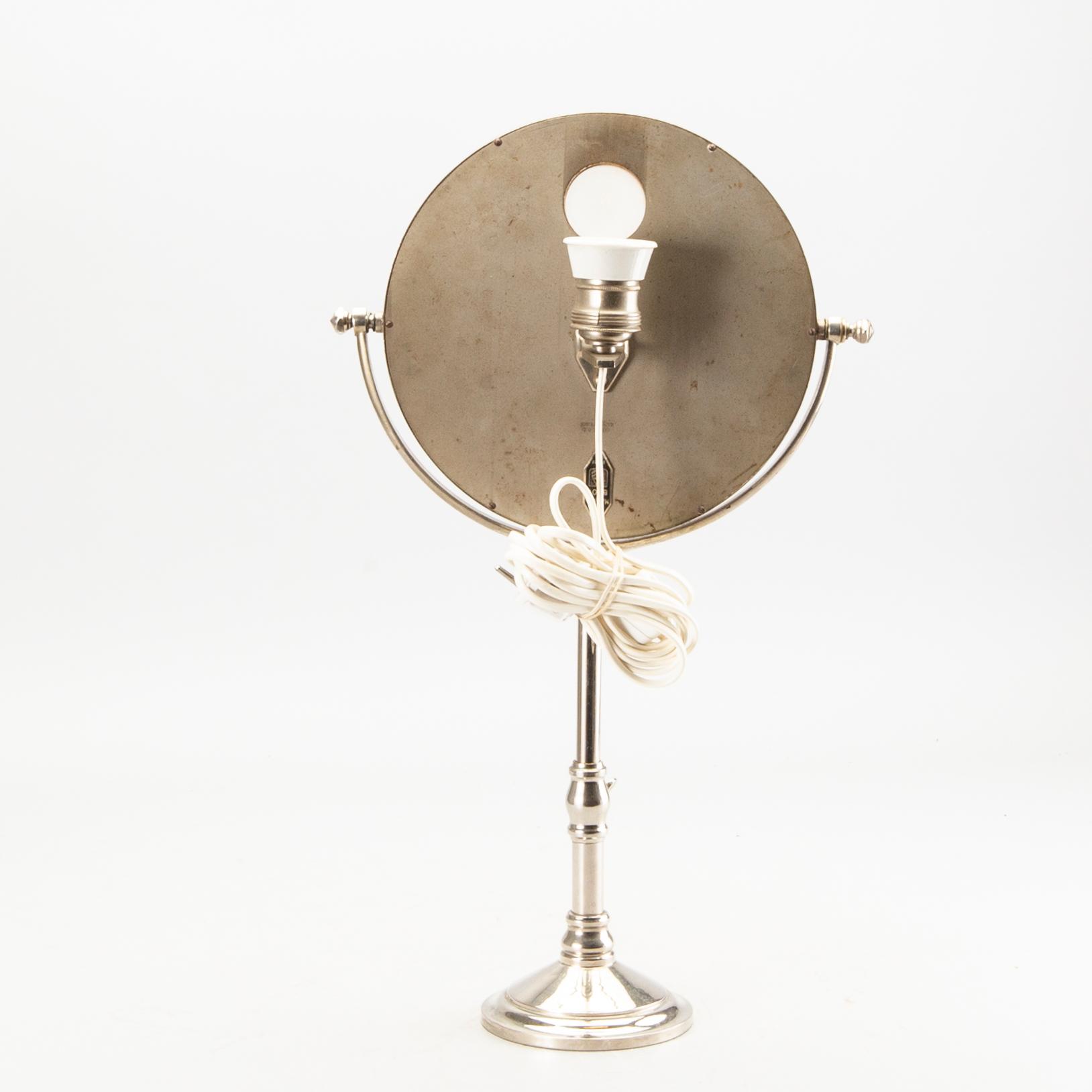 A table mirror 'Le Mirophar',art deco, Paris, 1930's.