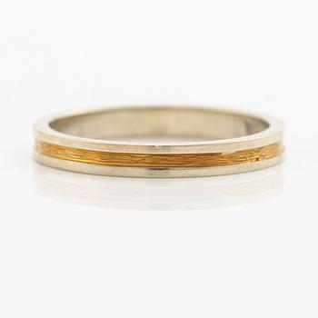 Lapponia, ring 18K gold and white gold, Finland 1978.