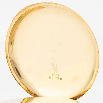 Alex Hüning, pocket watch, hunter-case, 52 mm.