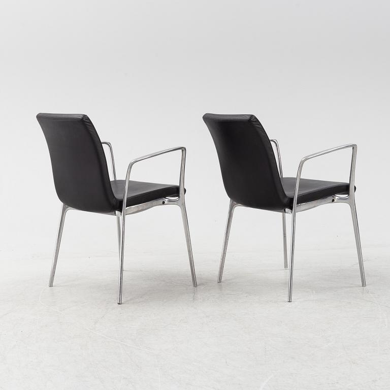 A set of five 'Gorka' armchairs by Jorge Pensi for Akaba.
