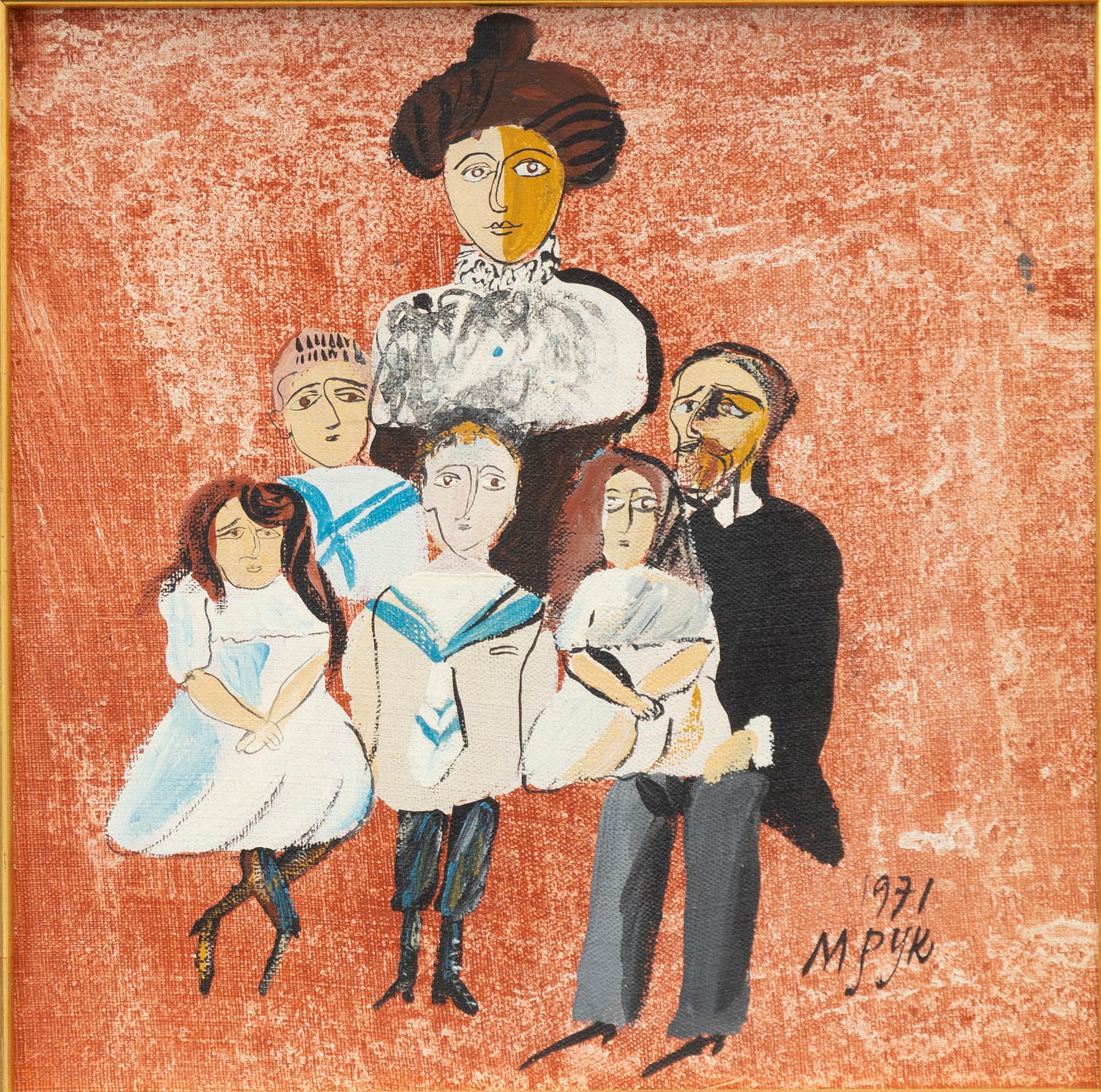 Madeleine Pyk, Family portrait.