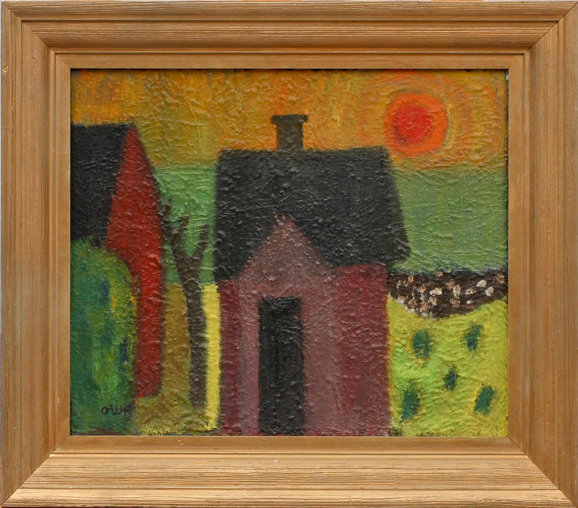 BENGT ORUP, olja på duk, signerad.