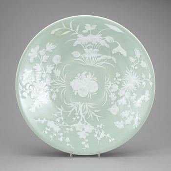 FAT, porslin, Kina. Celadon.