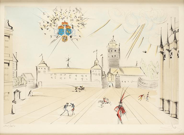 Salvador Dalí, "Stockholms slott".