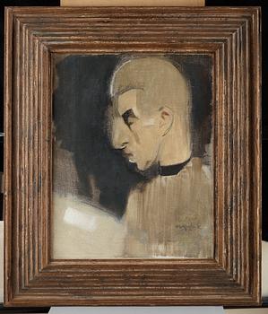 Helene Schjerfbeck, "Hyresvärden I" (The landlord).