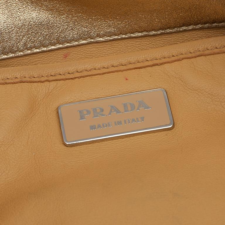 VÄSKA, "Nappa Leather Drawstring Tote", Prada.