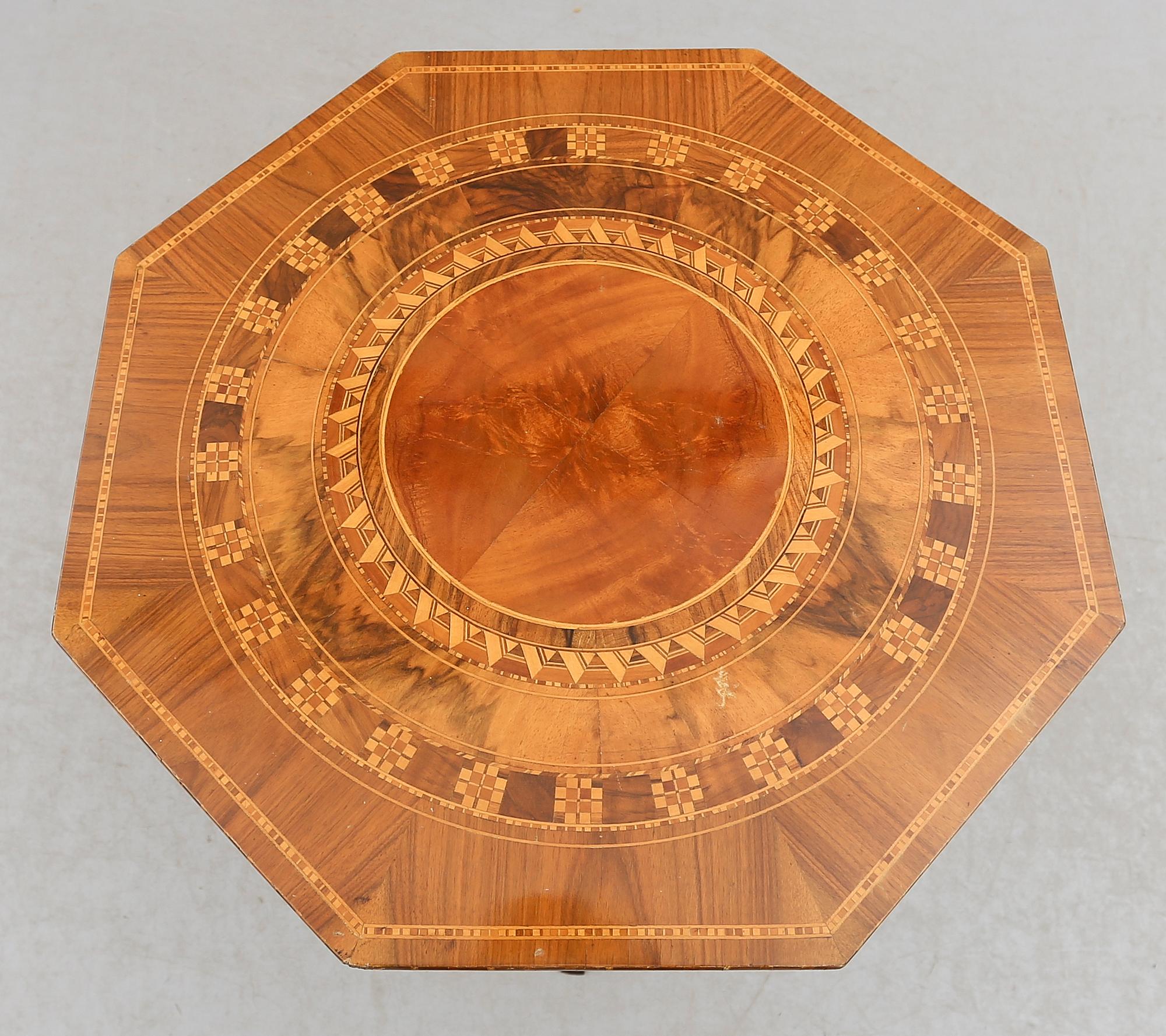BORD, 1800-talets slut, Italien.