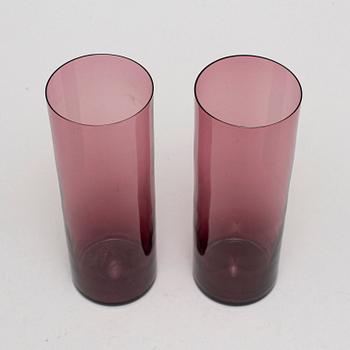 TAPIO WIRKKALA, 10 Iittala glasses, Finland.