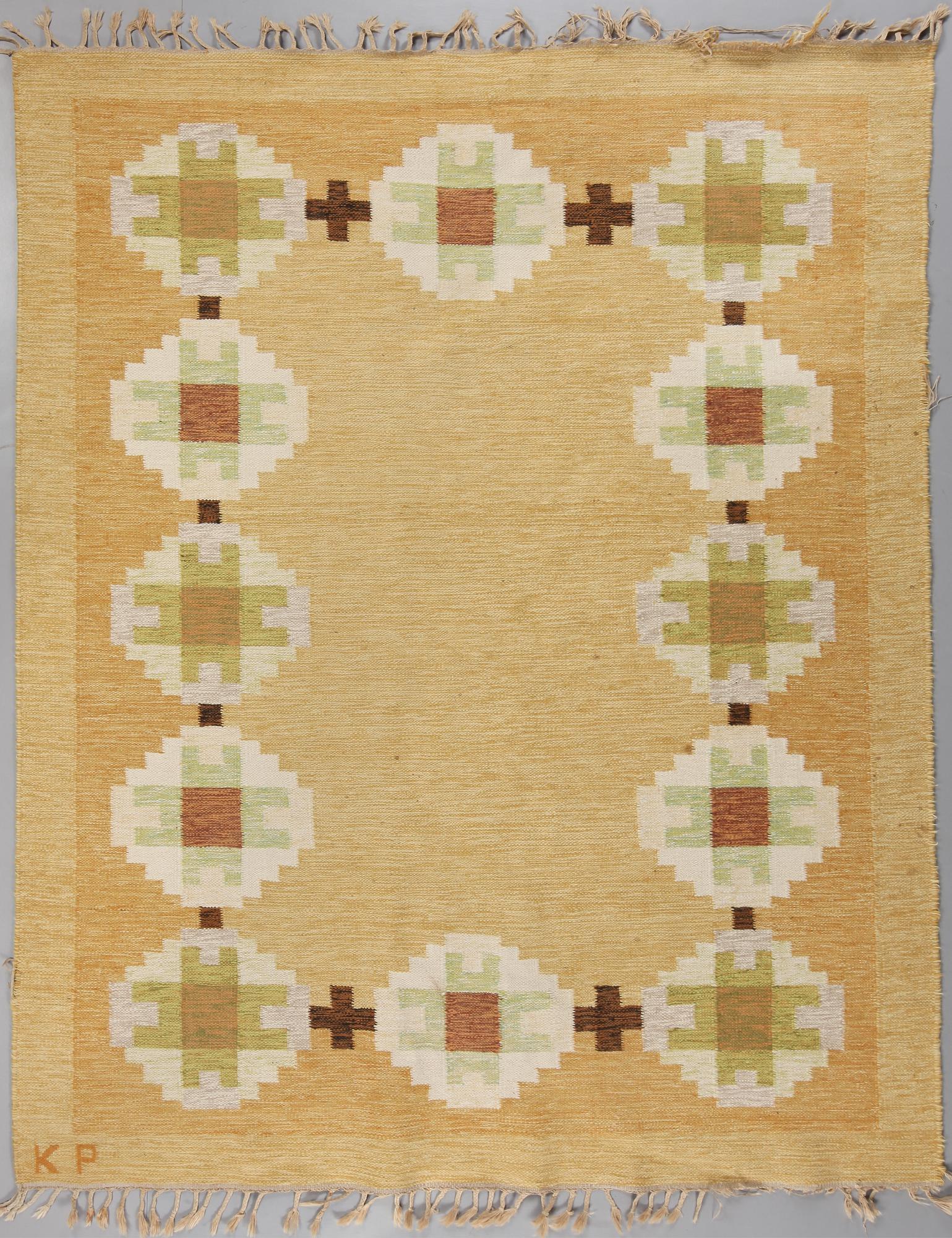 MATTA, rölakan, Kerstin Persson, 240 x 175 cm, 1900-talets andra hälft.