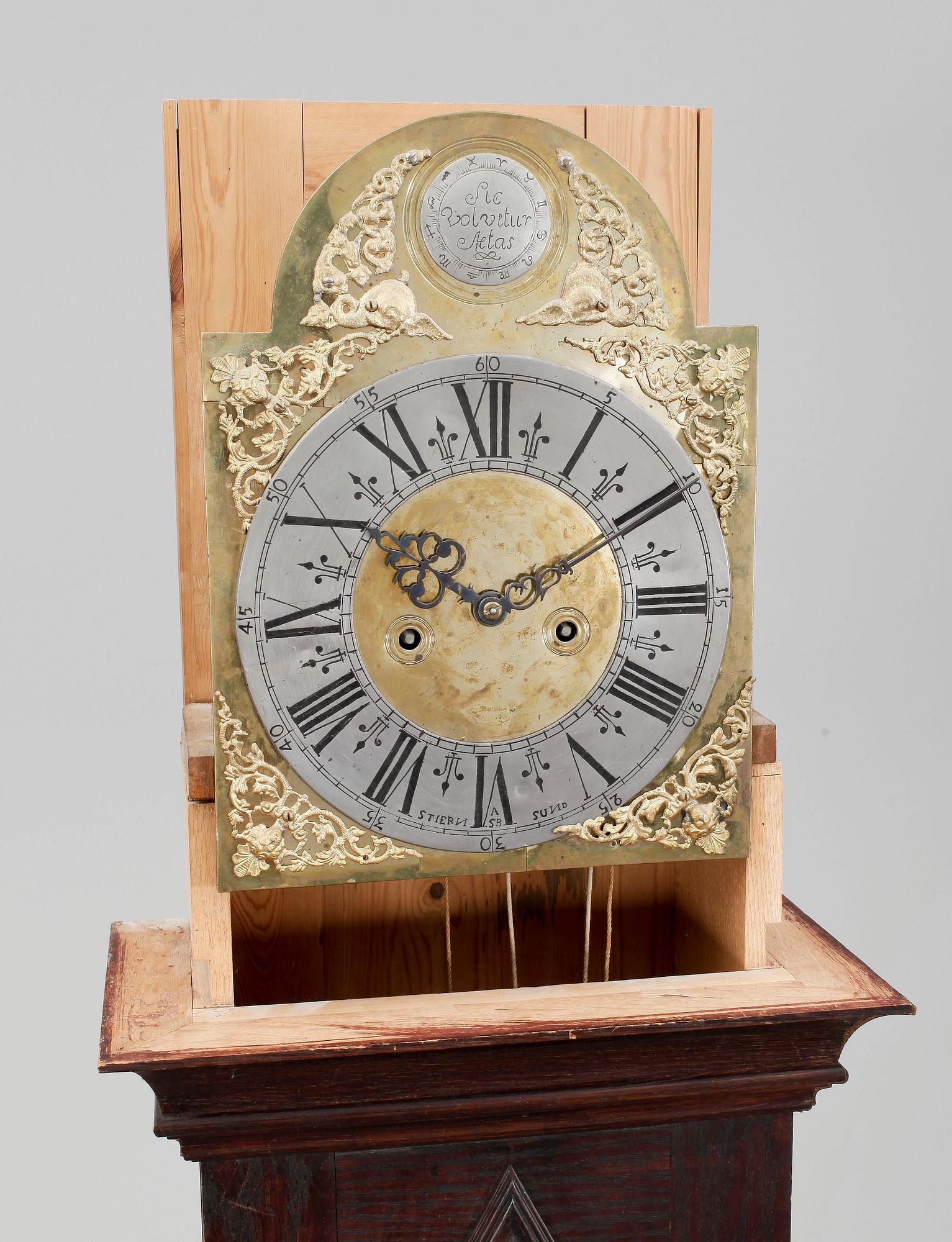 GOLVUR, Stjärnsundsur, 1700-tal, fodral 1900-tal.